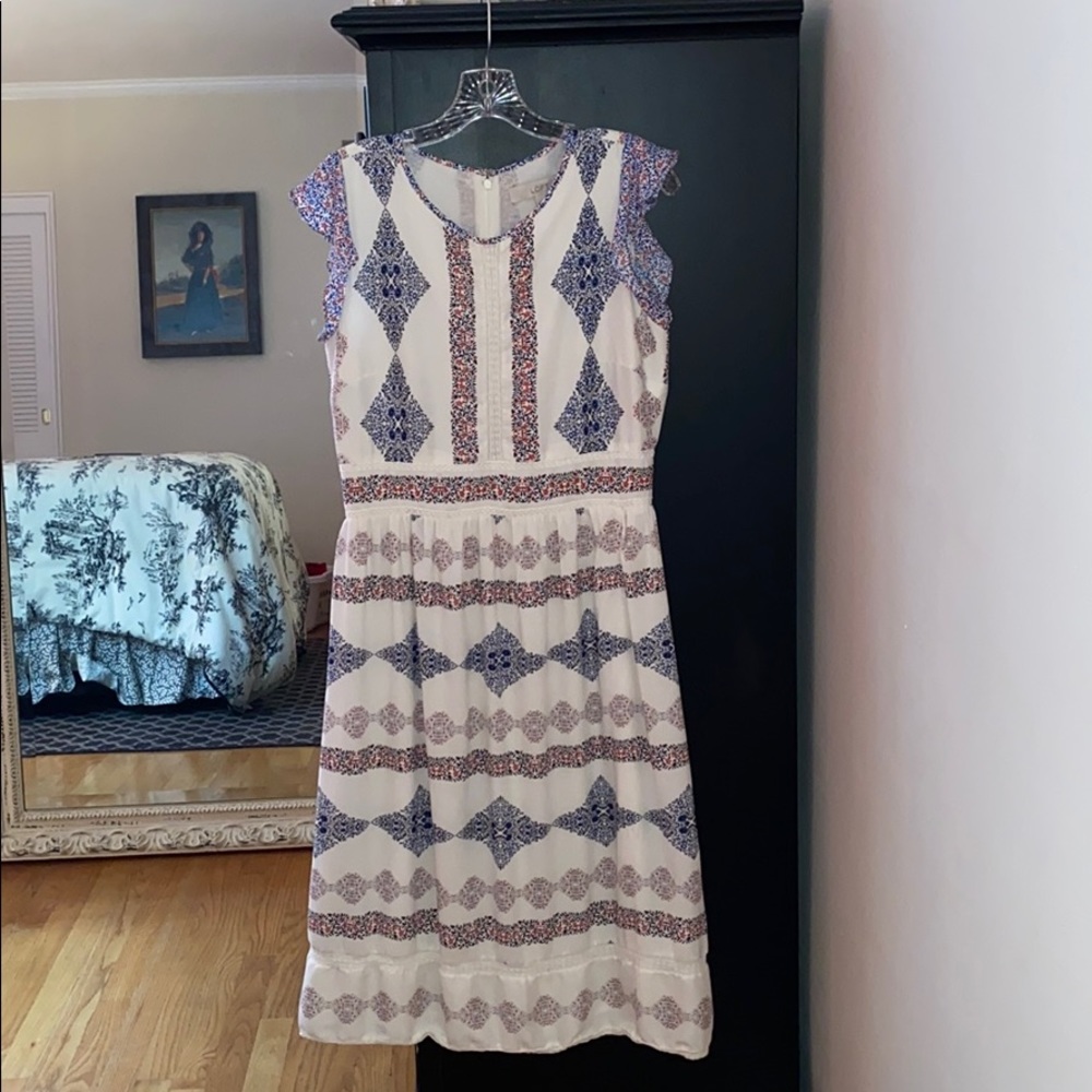 LOFT floral dress
